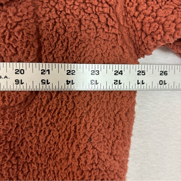 32 Heat Rust Sherpa Jacket size XL / XXL Women - Picture 10 of 13
